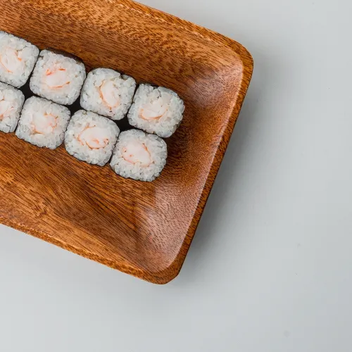 Маки с креветкой